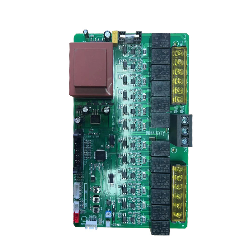 深圳电瓶车12路充电桩PCBA电路板方案开发刷卡扫码控制板带后台小程序